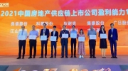 狄耐克荣登“2021中国房地产配套供应链上市公司盈利能力10强”榜单